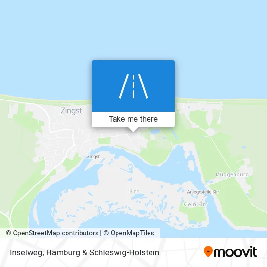 Inselweg map