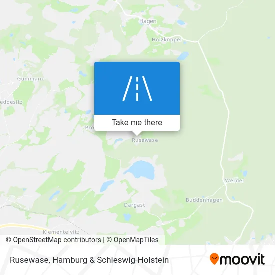 Rusewase map