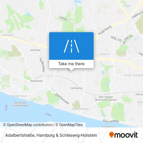 Карта Adalbertstraße