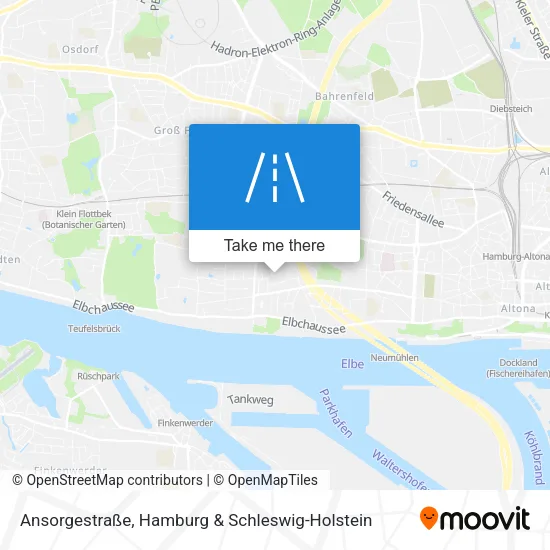 Ansorgestraße map