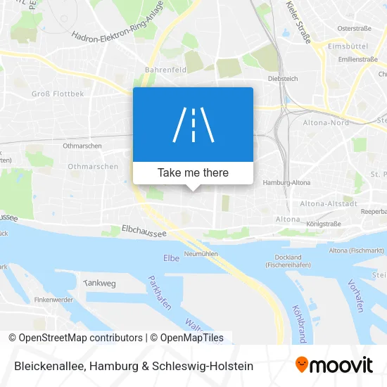 Bleickenallee map