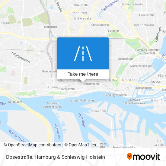 Dosestraße map