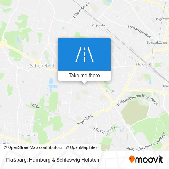 Карта Flaßbarg