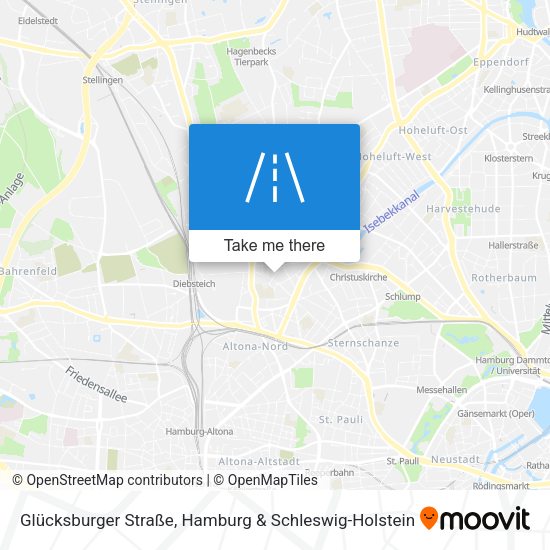 Glücksburger Straße map