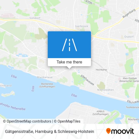 Gätgensstraße map