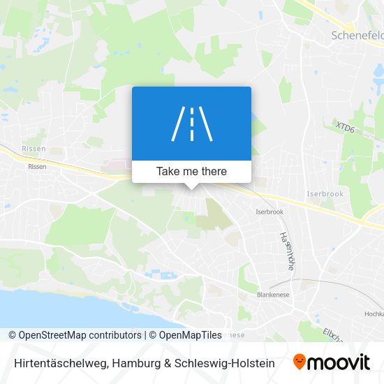 Hirtentäschelweg map