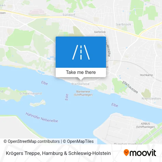 Krögers Treppe map