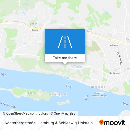 Kösterbergstraße map