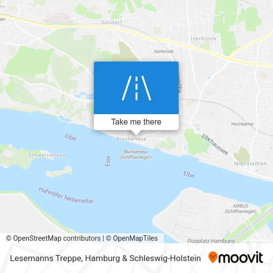 Lesemanns Treppe map