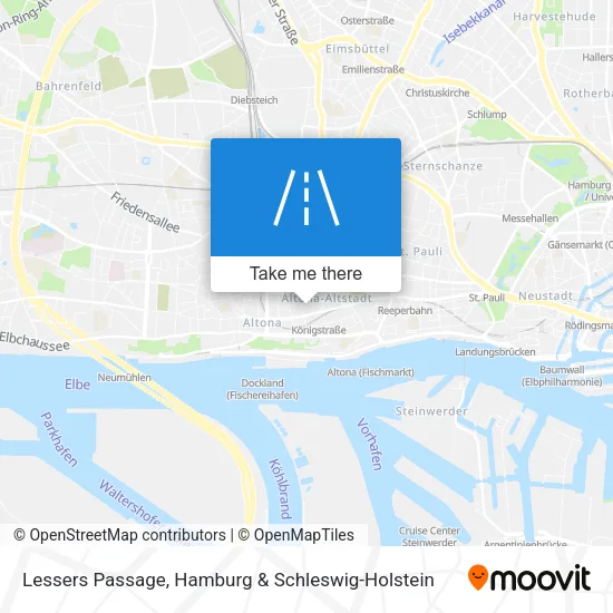 Lessers Passage map