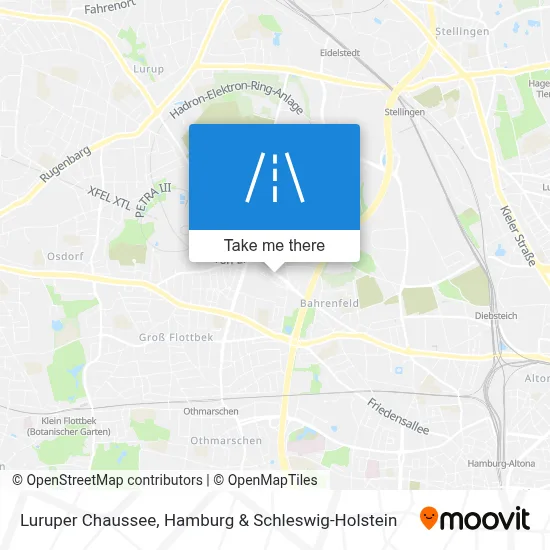 Luruper Chaussee map