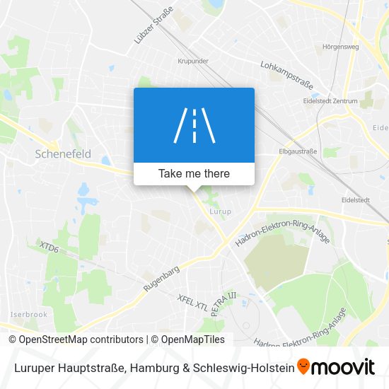 Luruper Hauptstraße map