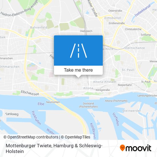 Mottenburger Twiete map