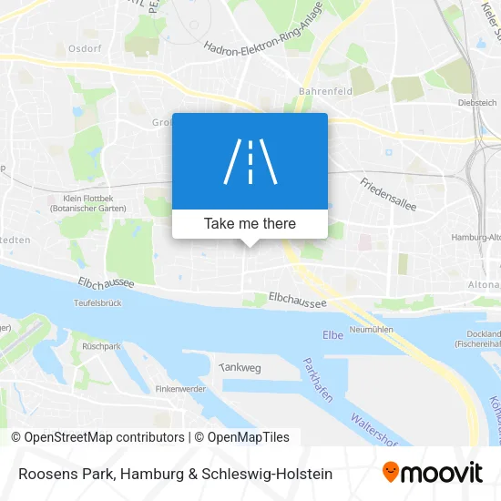 Roosens Park map