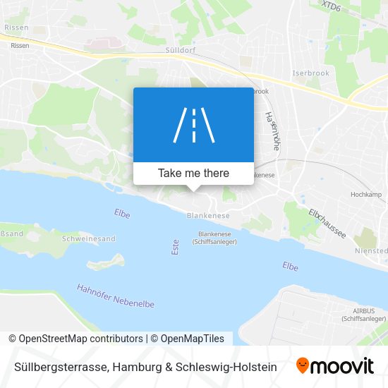 Süllbergsterrasse map