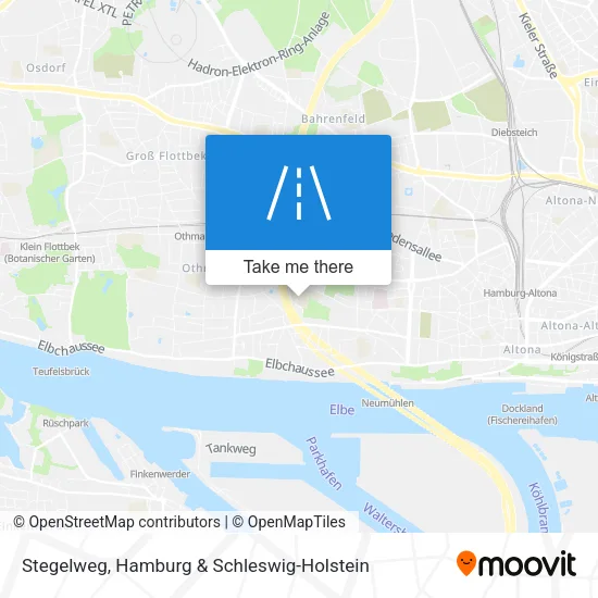 Stegelweg map