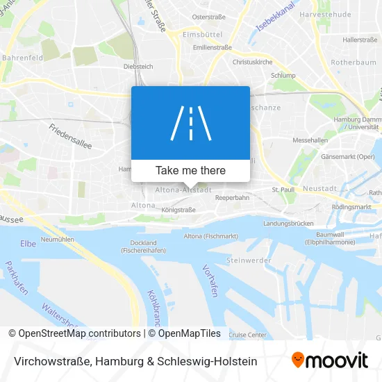 Virchowstraße map