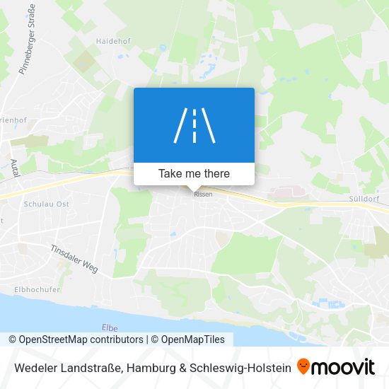 Wedeler Landstraße map