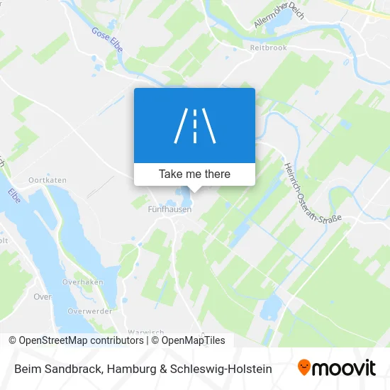 Карта Beim Sandbrack