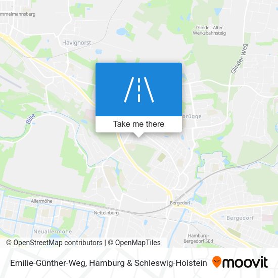 Emilie-Günther-Weg map