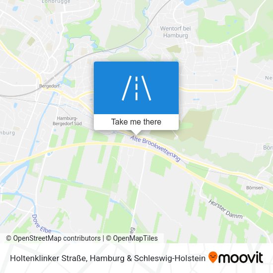 Holtenklinker Straße map