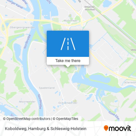 Koboldweg map