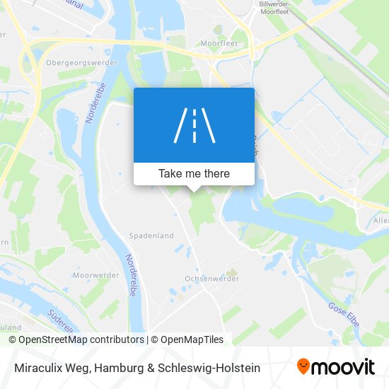 Miraculix Weg map