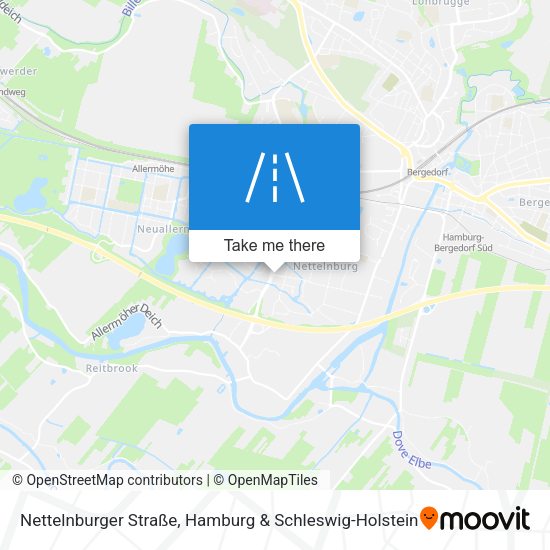 Nettelnburger Straße map