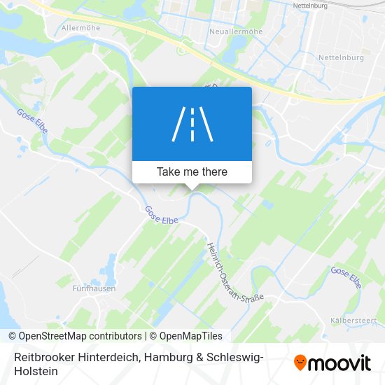 Reitbrooker Hinterdeich map