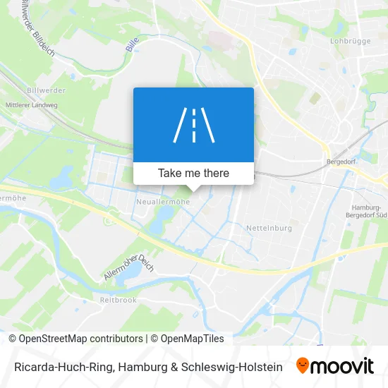 Ricarda-Huch-Ring map