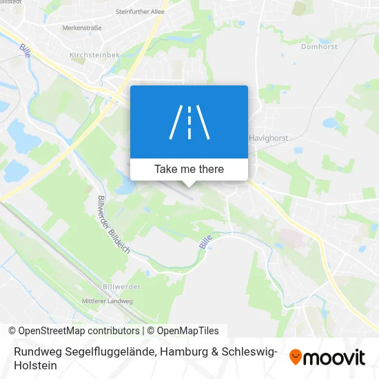 Rundweg Segelfluggelände map