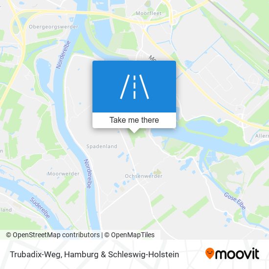 Trubadix-Weg map