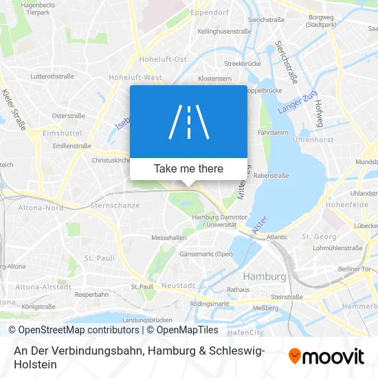 Карта An Der Verbindungsbahn