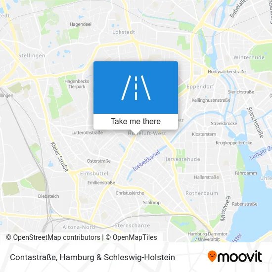 Карта Contastraße
