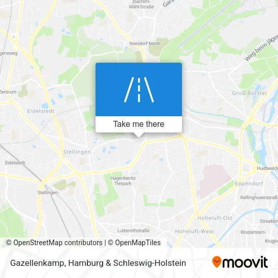 Карта Gazellenkamp