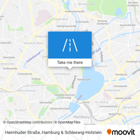 Heimhuder Straße map