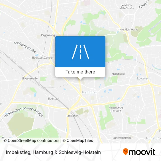 Карта Imbekstieg