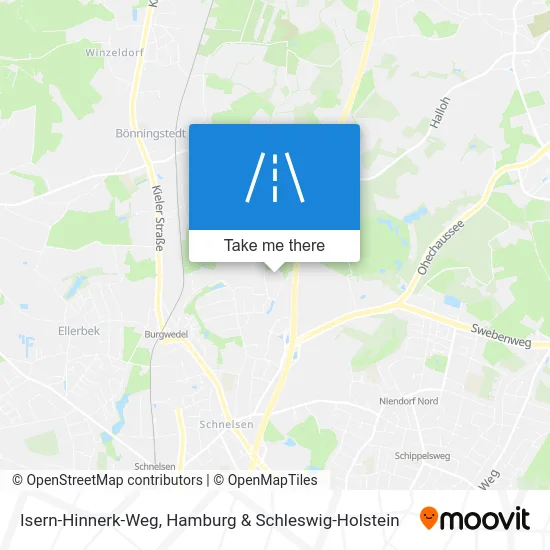 Карта Isern-Hinnerk-Weg