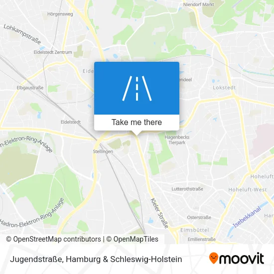 Jugendstraße map