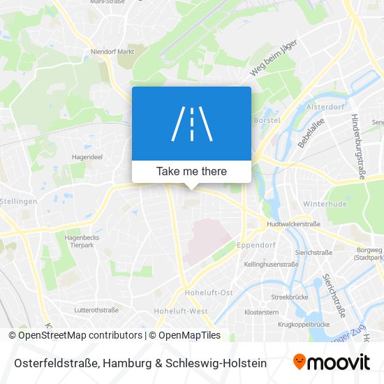 Osterfeldstraße map