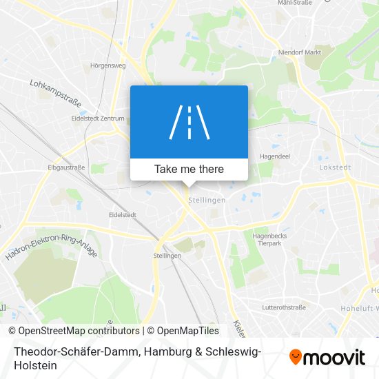 Theodor-Schäfer-Damm map