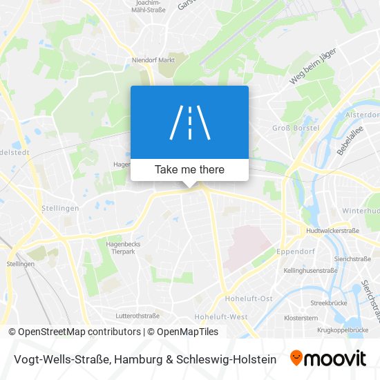 Vogt-Wells-Straße map