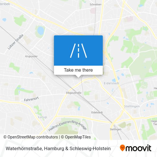 Waterhörnstraße map