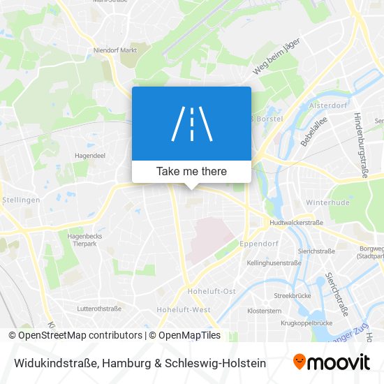 Widukindstraße map