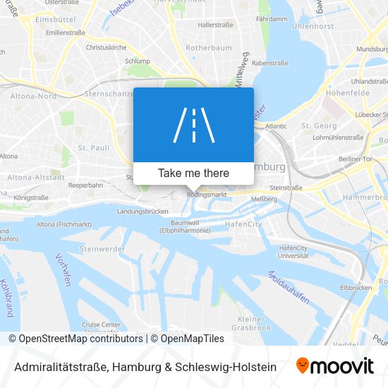 Admiralitätstraße map