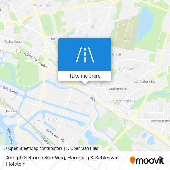 Карта Adolph-Schomacker-Weg