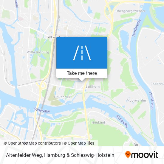 Altenfelder Weg map