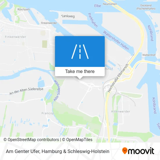 Карта Am Genter Ufer