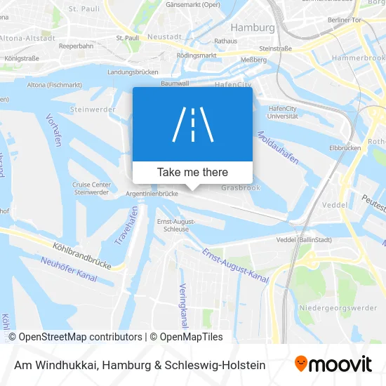 Карта Am Windhukkai