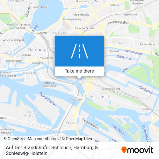 Auf Der Brandshofer Schleuse map